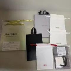 CHANEL＆資生堂＆DIOR他コスメショッパー＆巾着