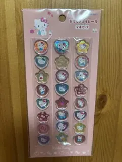 ハローキティおはじきふうシール