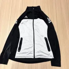 svolme ストライプジャケット 黒/白 L634番