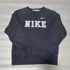 Nike ナイキトレーナー ブラック 裏起毛140-150