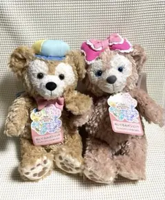 ハートウォーミングデイズ　ダッフィー　シェリーメイ　ぬいぐるみポシェット