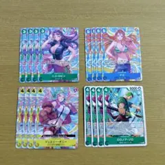 ワンピースカード 交流会 プロモ 4種×4枚セット