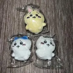 ちいかわ お座り ぬいぐるみ ガチャガチャ 3点セット