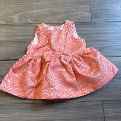 【新品未使用】Cat & Jack アニマルプリントワンピース 0-3M NB