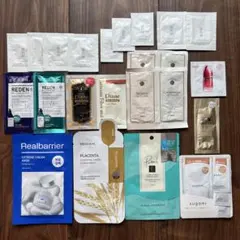 シートマスク、シャンプー、コンディショナー、乳液、洗顔料など　サンプルまとめ売りのサムネイル
