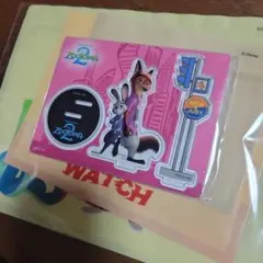 G賞 アクリルスタンドプロップス ジュディ&ニック Happyくじ ズートピア2