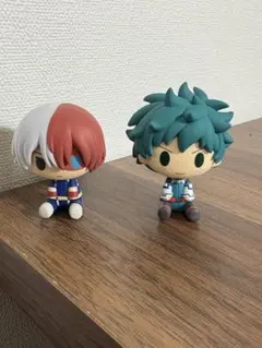 僕のヒーローアカデミア 緑谷出久 轟焦凍ちょこのっこフィギュア