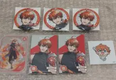 にじさんじ　北見遊征 缶バッジ　ステッカー　メタルカード　特典