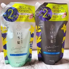 いち髪 カラーケア＆ベーストリートメントin シャンプー & コンディショナーのサムネイル