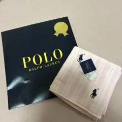 【新品未使用】Polo Ralph Lauren タオルハンカチ ピンク