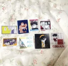 名探偵コナン 3coins スリコ ステッカーセット 8枚 全種コンプリート