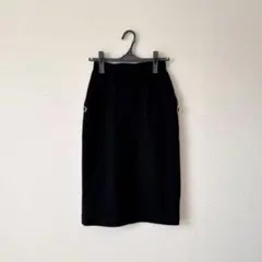 24時間以内発送 ☀️ MILOSOPHIA ブラック タイトスカート サイズ63
