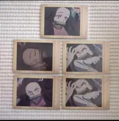 ⑩ 鬼滅の刃 ぱしゃこれ 5点セット