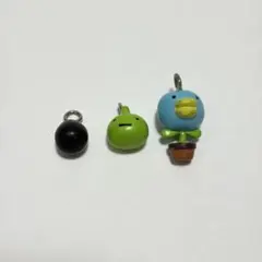 ➀レア 当時物 たまごっち 初代 トリプルキャラコットキーチェーン