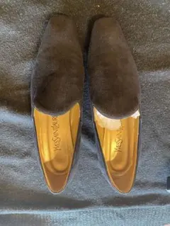 ヴィンテージ⭐︎Yves Saint Laurent ブラック スエード パンプス