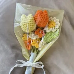 最終値下げ☆枯れない花束 ハンドメイド かぎ針編み
