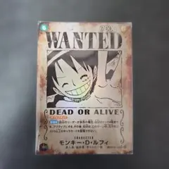 ワンピースカード モンキー・D・ルフィSP手配書 パラレル SEC