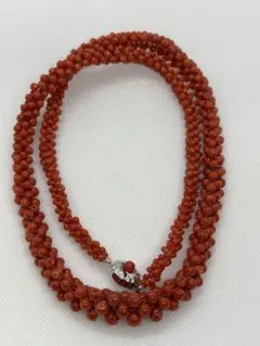 天然赤珊瑚/本サンゴ/ネックレス