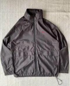 00s NIKE トラックジャケット ナイロンジャケットチャコール、ブラウン