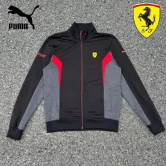 PUMA × FERRARI トラックジャケット M 刺繍ロゴ レーシングのサムネイル