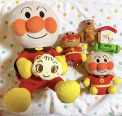 アンパンマン ぬいぐるみ&おもちゃセット