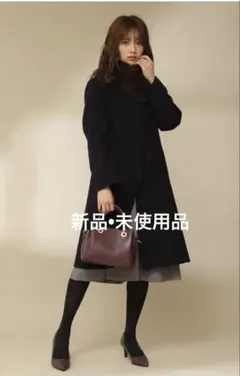 プロポーションドレッシング　ノーカラーコート　Sサイズ