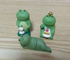コンコンブル てるてるカエル他 3点セット