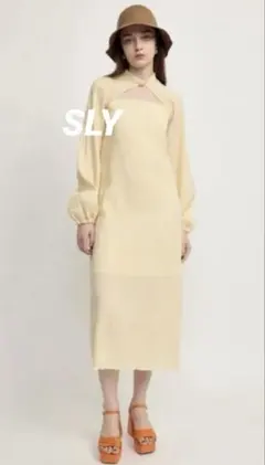 SLY CODE LACE 2P OP レース ワンピース