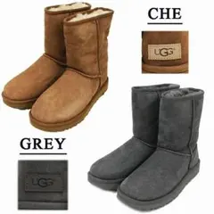 【新品/送料無料】UGG ムートンブーツ    CLASSIC SHORT II