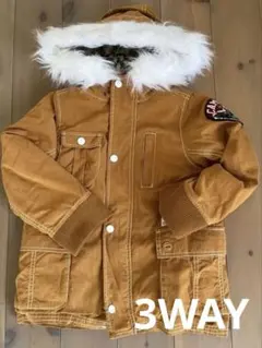 BREEZE 3WAY アウター　コート　120センチ