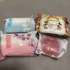 石鹸セット 【ディズニー1個、他3個】