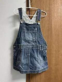 デニムジャンバースカート 116cm