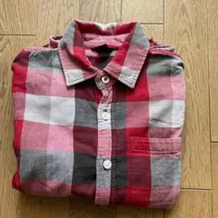 GAPチェック柄　薄手ネルシャツ　140サイズ