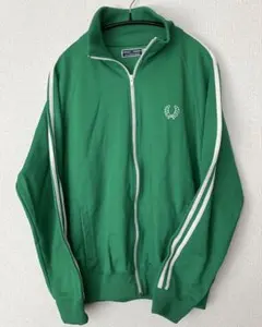 フレッドペリー トラックジャケット ポルトガル製 グリーン M