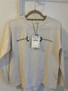 タグ付き新品未使用☆ZARAオフホワイトロンT ホリデー
