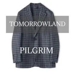 超高級ピルグリム★未使用級トゥモローランド　テーラードジャケット　シルクリネン