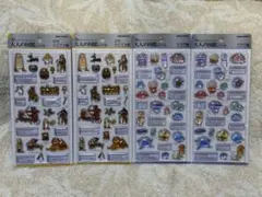 【正規品】大人の図鑑シール3D 4枚セット