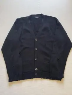undercover ダメージ加工ボロニットカーディガンブラックsize5 美品 Yahoo!オークション - UNDERCOVER アンダーカバー ダメージ
