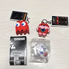 ナムコミュージアム　ドットフィギュアチャーム　ゴースト　ニャームコ　ガチャ