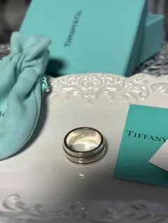 TIFFANY&Co. SILVER Tスクエアラップ リング シルバー 7号 - メルカリ