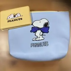 スヌーピーポーチ&ミラーセット