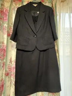 値下げ！紺色 フォーマルワンピーススーツ 半袖 新品15YR