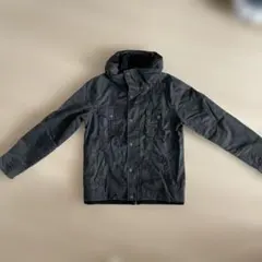 ダークグレー フード付き ミリタリージャケット