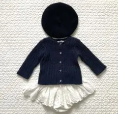 【美品】BONTON（ボントン）定番モヘアニットカーディガン