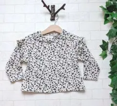 zara baby ザラ　トップス　レオパード調　サイズ90