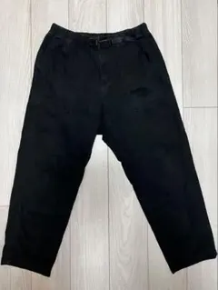 Gramicci グラミチ ルーズテーパードパンツ 黒