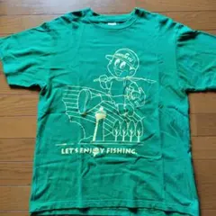 マルキュー　Printstar グリーン Tシャツ L 釣り　フィッシングのサムネイル