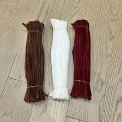 モール　ブラウン ホワイト レッド　まとめ売り