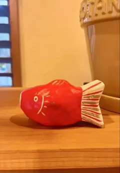 キタカゼパンチ　張子　おさかな