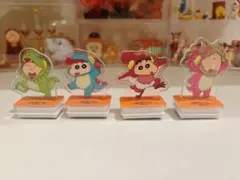 クレヨンしんちゃん アクリルスタンド 4体セット（スタンプ）